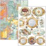 Set de papier A4 Coral Reef 9f - Creative Pad Ciao Bella Papercrafting