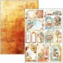 Set de papier A4 Coral Reef 9f - Creative Pad Ciao Bella Papercrafting