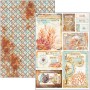 Set de papier A4 Coral Reef 9f - Creative Pad Ciao Bella Papercrafting