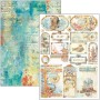 Set de papier A4 Coral Reef 9f - Creative Pad Ciao Bella Papercrafting