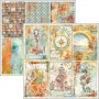 Set de papier 30x30 Coral Reef 12 feuilles - Ciao Bella Papercrafting
