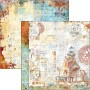Set de papier 30x30 Coral Reef 12 feuilles - Ciao Bella Papercrafting