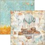 Set de papier 30x30 Coral Reef 12 feuilles - Ciao Bella Papercrafting