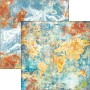 Set de papier 30x30 Coral Reef 8 feuilles - Patterns Pad Ciao Bella Papercrafting