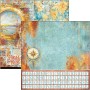 Set de papier 30x30 Coral Reef 8 feuilles - Patterns Pad Ciao Bella Papercrafting