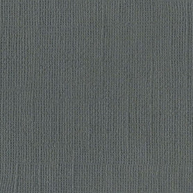 Papier 30x30 Texturé Ash - Cendre –  Bazzill