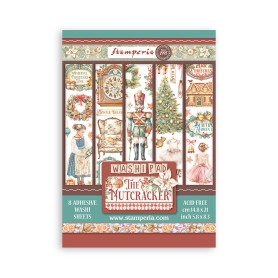 Washi pad A5 - The Nutcracker 8f – Stamperia