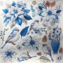 Deluxe Paper Silver 15x15 Elegance of Blue 5 feuilles – Ciao Bella Papercrafting