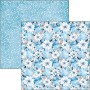 Set de papier 30x30 Elegance of Blue 12 feuilles - Ciao Bella Papercrafting