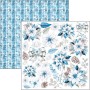 Set de papier 30x30 Elegance of Blue 12 feuilles - Ciao Bella Papercrafting