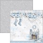 Set de papier 30x30 Elegance of Blue 12 feuilles - Ciao Bella Papercrafting