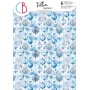 Vellum Paper Pattern A4 Elegance of Blue 6 feuilles – Ciao Bella Papercrafting