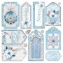 Fussy Cut Vellum Paper 15x15 Elegance of Blue 6 feuilles – Ciao Bella Papercrafting