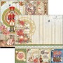 Set de papier 30x30 The Nutcracker 12 feuilles - Ciao Bella Papercrafting
