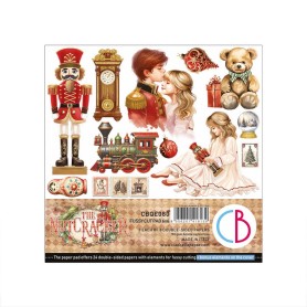 Fussy Cut Pad 15x15 The Nutcracker 24 feuilles – Ciao Bella Papercrafting