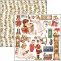 Set de papier 30x30 The Nutcracker 8 feuilles - Patterns Pad Ciao Bella Papercrafting
