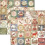 Set de papier 30x30 The Nutcracker 8 feuilles - Patterns Pad Ciao Bella Papercrafting