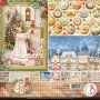 Set de papier 30x30 The Nutcracker 8 feuilles - Patterns Pad Ciao Bella Papercrafting