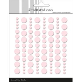 Enamel Dots Light Pink - Simple and Basic