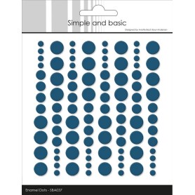 Enamel Dots Jeans Blue - Simple and Basic