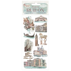 Transferts Monuments 10x21 cm - Venice City of Art - Stamperia