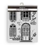 Pochoir Windows 20x25cm - Venice City of Art - Stamperia Thick Stencil