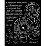 Pochoir Time to Travel 20x25cm - Venice City of Art - Stamperia Thick Stencil