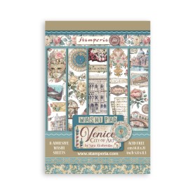 Washi pad A5 - Venice City of Art 8f – Stamperia