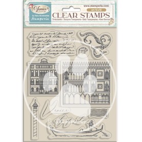 Tampons Elements 10pc - Venice City of Art – Stamperia Clear Stamps