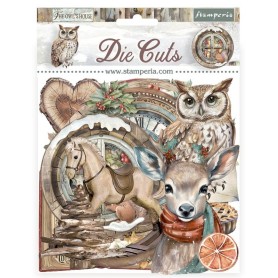Die-cuts The Owl's House - Stamperia