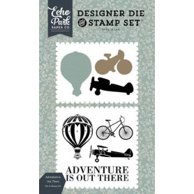 Die & stamp set Adventure is out there - Carta Bella