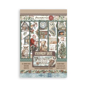 Washi pad A5 - The Owl's House 8f – Stamperia