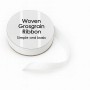 Ruban Gros grain 8mm x 10m White - Simple and Basic