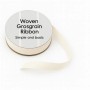 Ruban Gros grain 8mm x 10m Ivory - Simple and Basic