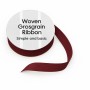 Ruban Gros grain 8mm x 10m Dark Red - Simple and Basic