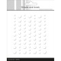 Enamel Dots Matte Soft White - Simple and Basic