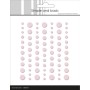 Enamel Dots Matte Light Pink - Simple and Basic