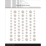 Enamel Dots Matte Beige - Simple and Basic