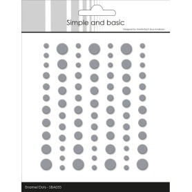 Enamel Dots Matte Concrete - Simple and Basic