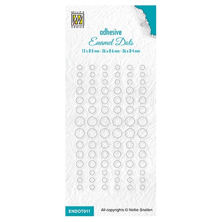 Enamel Dots Transparent - Nellie's Choice