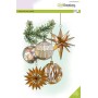 Tampons Christmas decorations A5 - Craft Emotions Clear Stamps