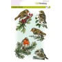 Tampons Birds in Winter A5 - Craft Emotions Clear Stamps