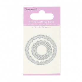 Dies Circular Frames 2pc - Dovecraft