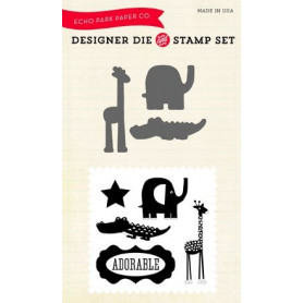 Die & stamp set Little Man - Echo Park