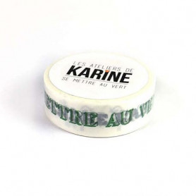 Masking Tape La nature est belle 10 m - Les ateliers de Karine