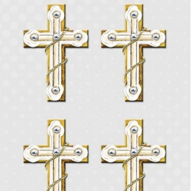 Embellissements 3D Croix - Inspiration - Ursus