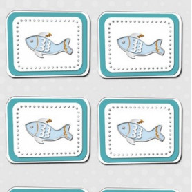 Embellissements 3D Poisson – Glory - Inspiration - Ursus