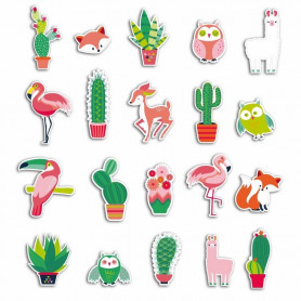 Chipboards en carton 20pc Zanimo - Toga