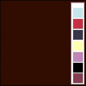 Carton texturé 13,5x27 Chocolat 10 pièces