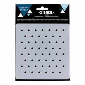 Pochoir Mini triangles - Florilèges Design